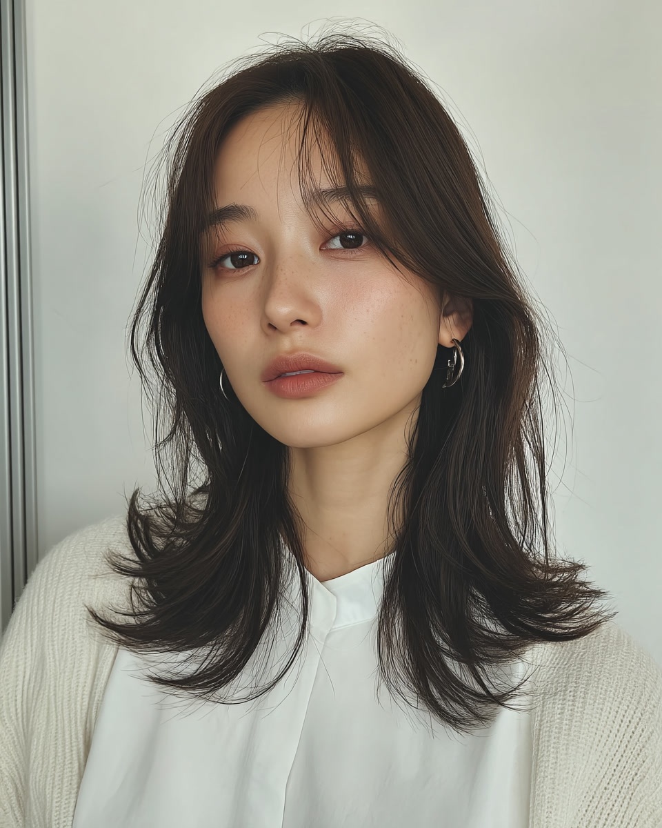 8 Elegant Natural Wave Styles | Seoul Hair Salon 9 elegant natural wave Seoul - Style 6 at Korea Hair Salon Seoul