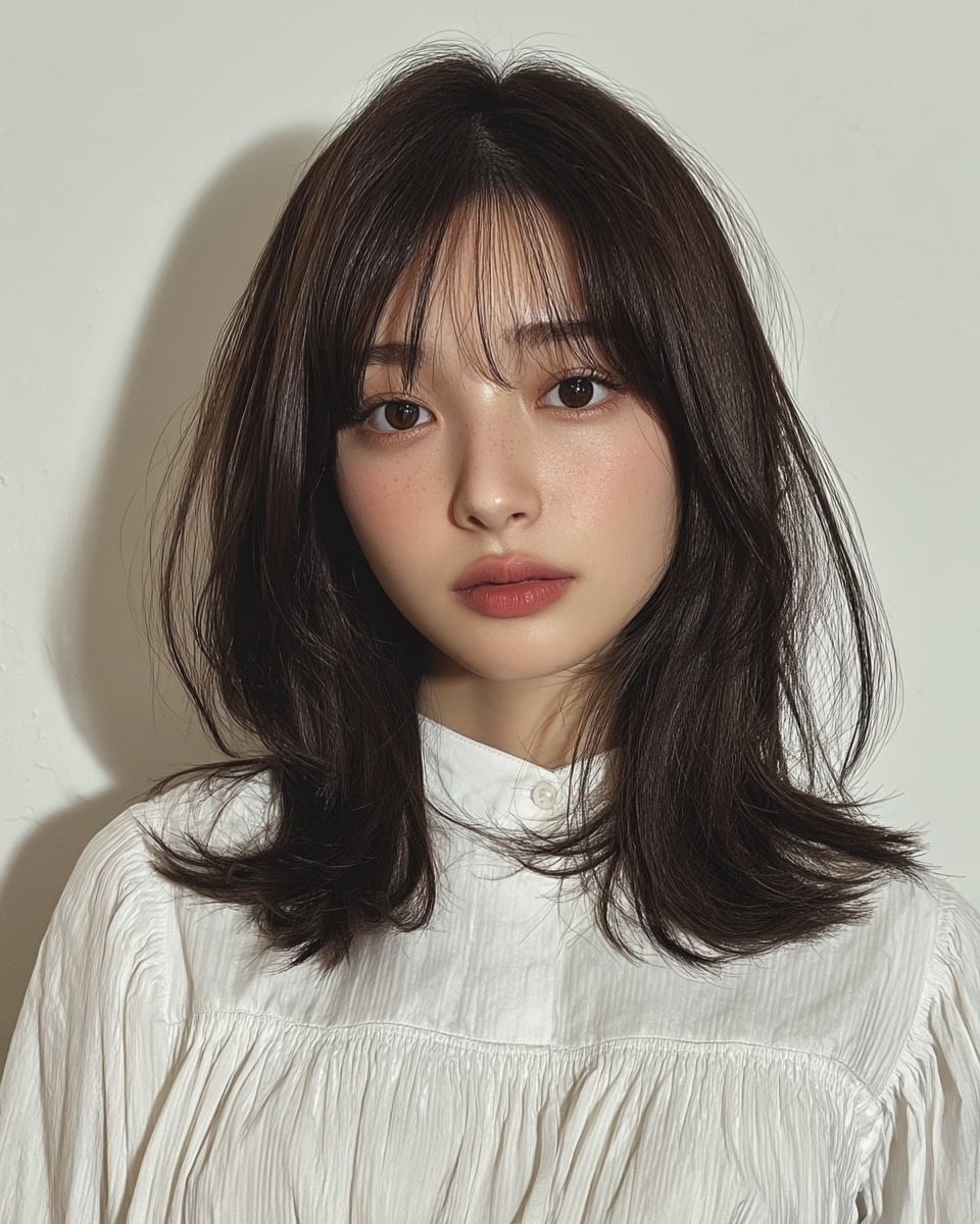 8 Elegant Soft Layered Hairstyles Seoul | Seoul Hair Salon 5 elegant soft layered hairstyles Seoul - Style 3 at Korea Hair Salon Seoul