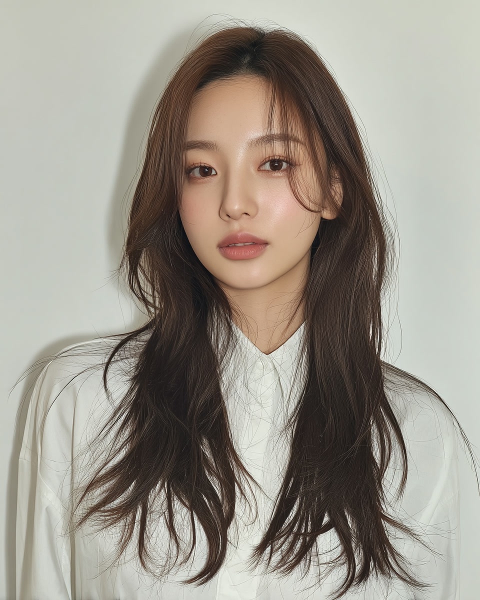 8 Elegant Soft Layered Styles | Seoul Hair Salon 3 elegant soft layered Seoul - Style 1 at Korea Hair Salon Seoul