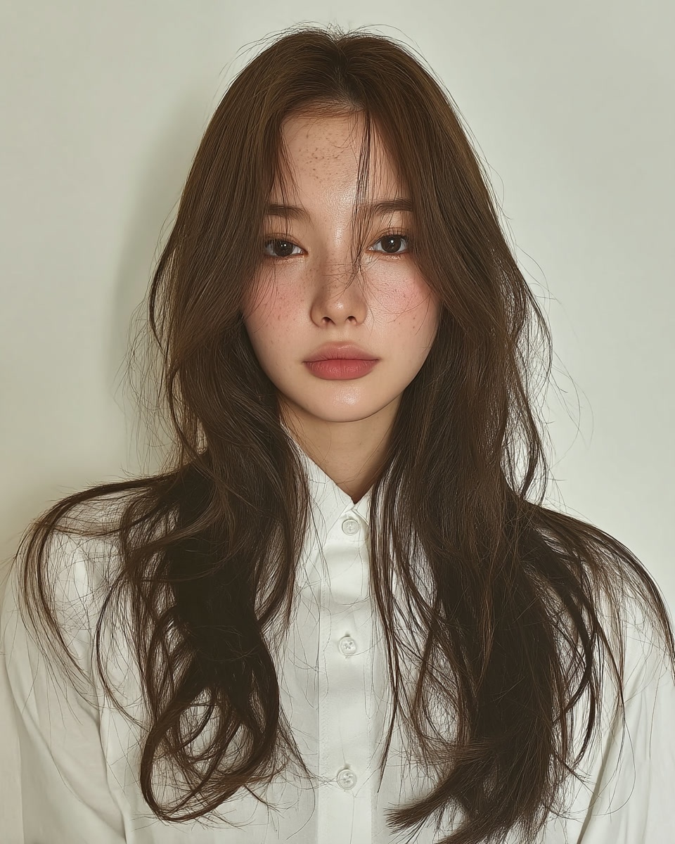 8 Elegant Soft Layered Styles | Seoul Hair Salon 4 elegant soft layered Seoul - Style 2 at Korea Hair Salon Seoul