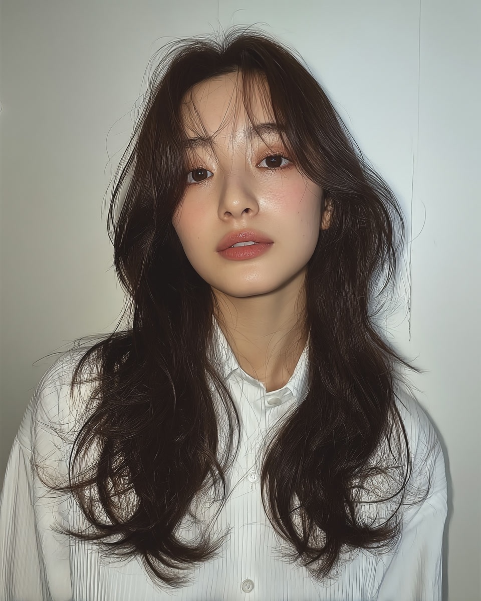 8 Elegant Soft Layered Styles | Seoul Hair Salon 8 elegant soft layered Seoul - Style 5 at Korea Hair Salon Seoul