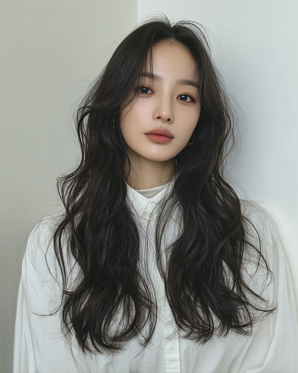 8 Elegant Soft Layered Styles | Seoul Hair Salon 11 elegant soft layered Seoul - Style 8 at Korea Hair Salon Seoul