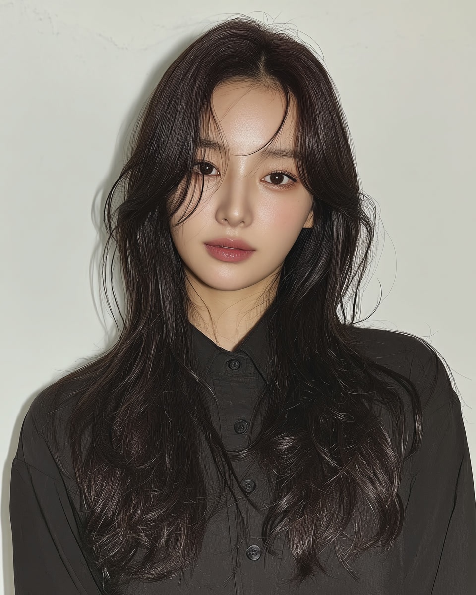 8 Elegant Soft Layers in Seoul | Seoul Hair Salon 7 elegant soft layers Seoul - Style 4 at Korea Hair Salon Seoul