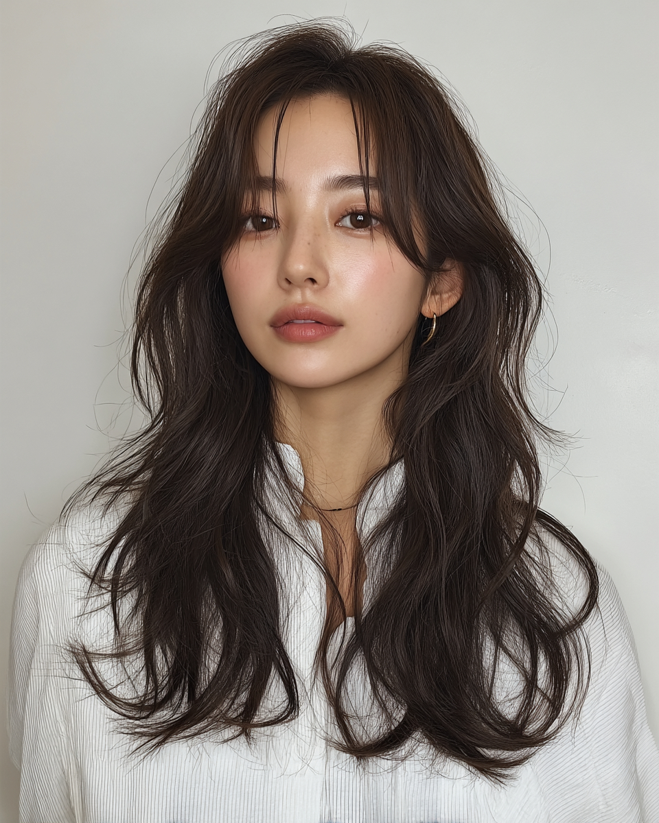 8 Elegant Soft Wave Hairstyles 2026 | Seoul Hair Salon 3 elegant soft wave Seoul - Style 1 at Korea Hair Salon Seoul