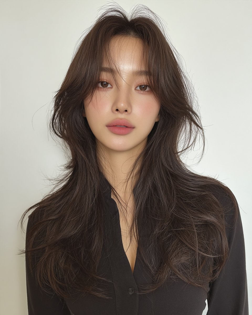 8 Elegant Soft Wave Hairstyles 2026 | Seoul Hair Salon 4 elegant soft wave Seoul - Style 2 at Korea Hair Salon Seoul