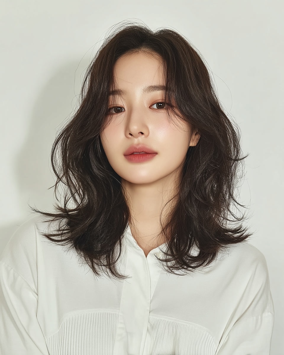 8 Elegant Soft Wave Hairstyles 2026 | Seoul Hair Salon 5 elegant soft wave Seoul - Style 3 at Korea Hair Salon Seoul