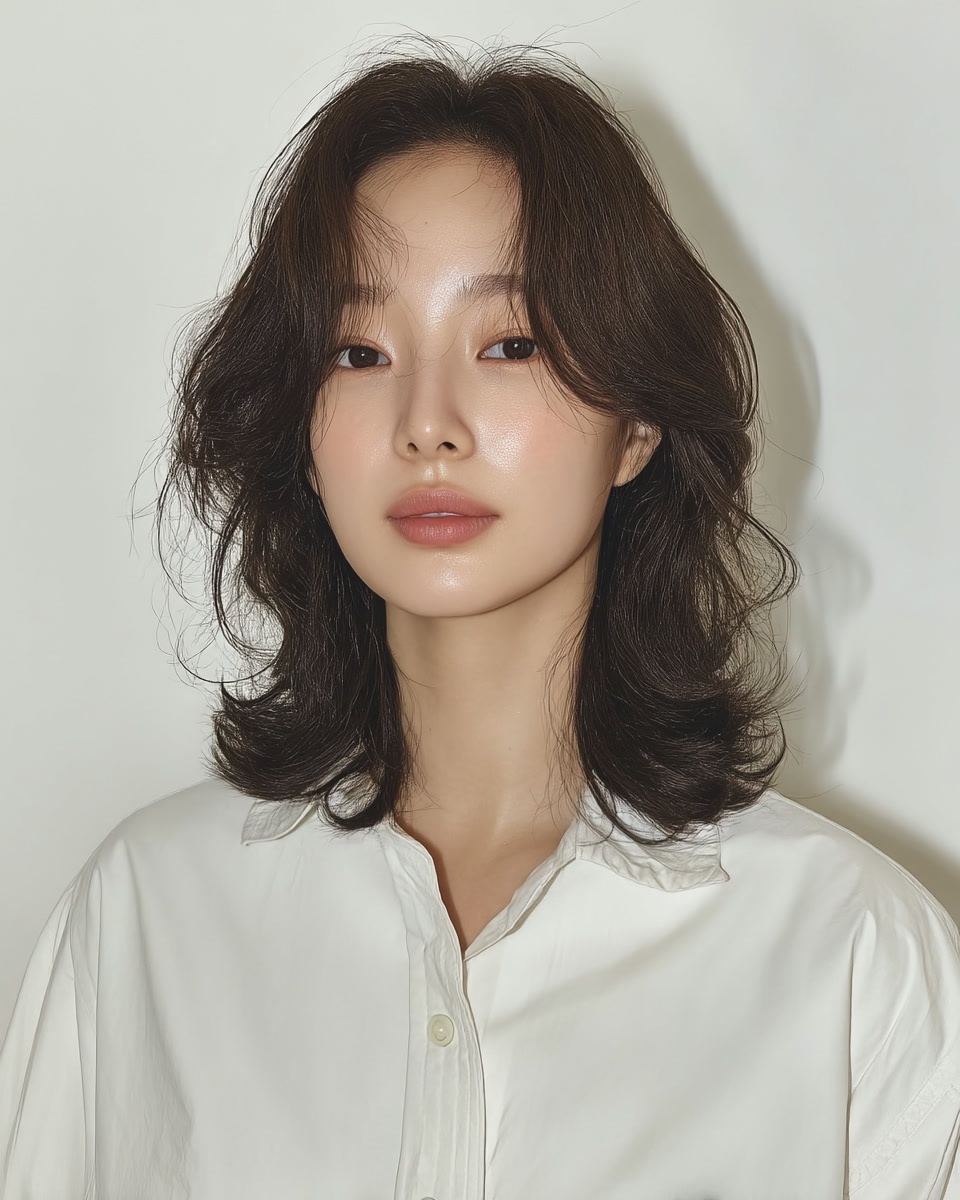 8 Elegant Soft Wave Hairstyles 2026 | Seoul Hair Salon 7 elegant soft wave Seoul - Style 4 at Korea Hair Salon Seoul