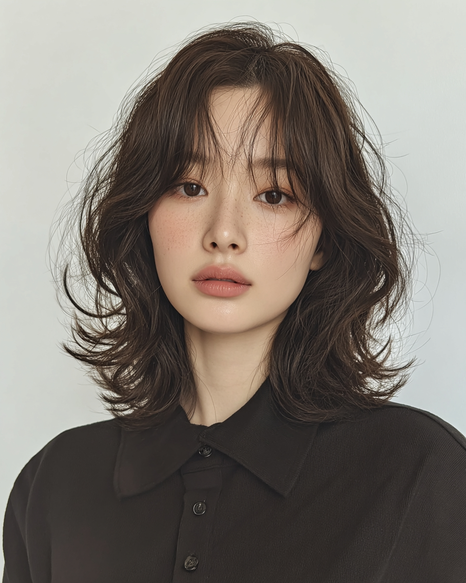 8 Elegant Soft Wave Hairstyles 2026 | Seoul Hair Salon 10 elegant soft wave Seoul - Style 7 at Korea Hair Salon Seoul