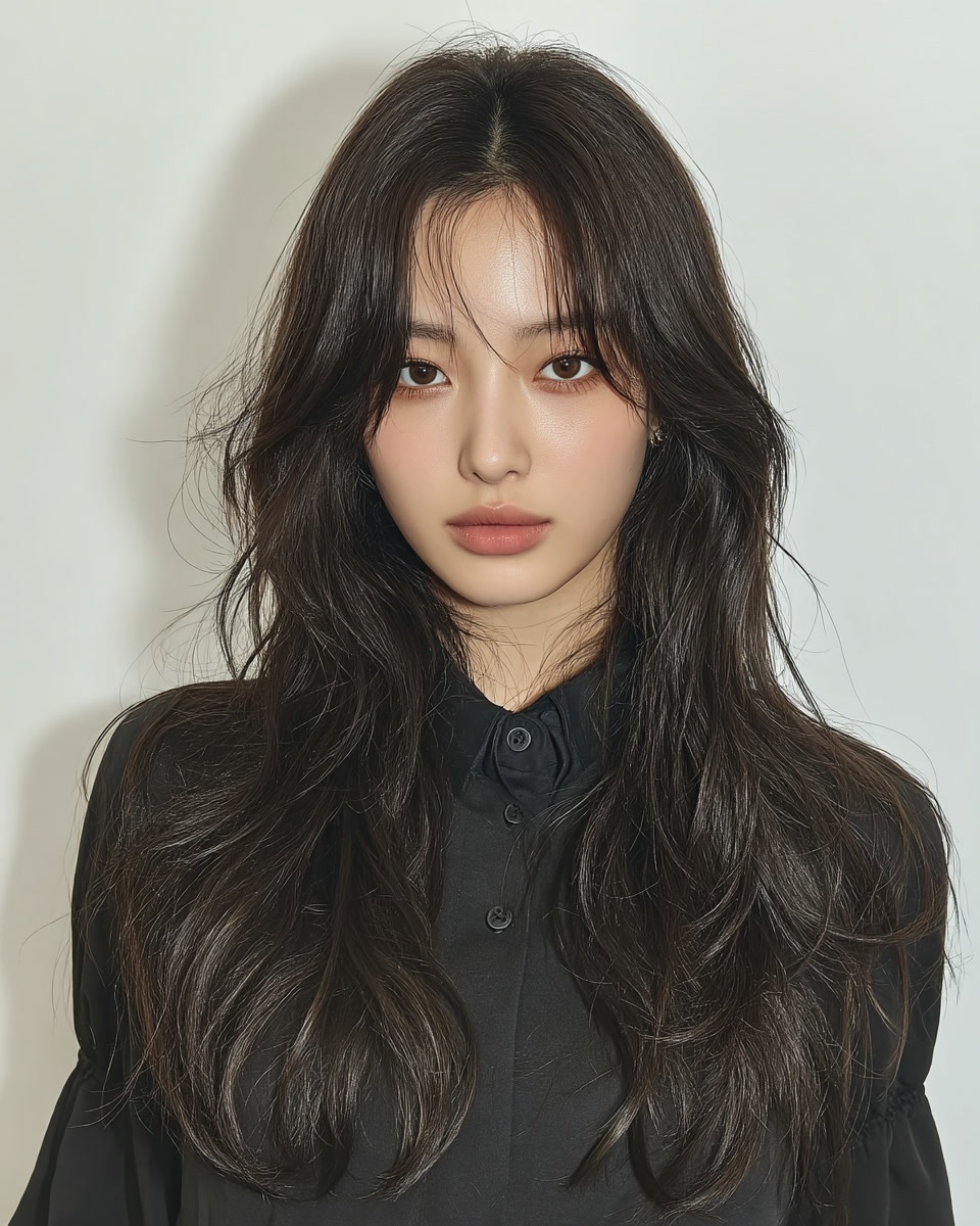 8 Elegant Soft Wave Perm Styles | Seoul Hair Salon 5 elegant soft wave perm Seoul - Style 3 at Korea Hair Salon Seoul