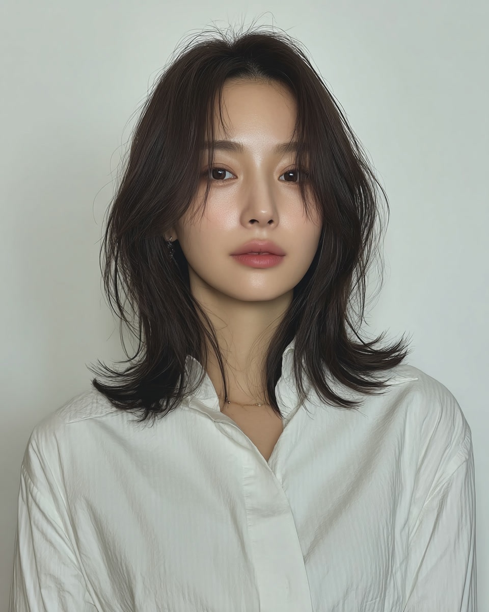 8 Elegant Soft Wave Styles 2026 | Seoul Hair Salon 3 elegant soft wave Seoul - Style 1 at Korea Hair Salon Seoul