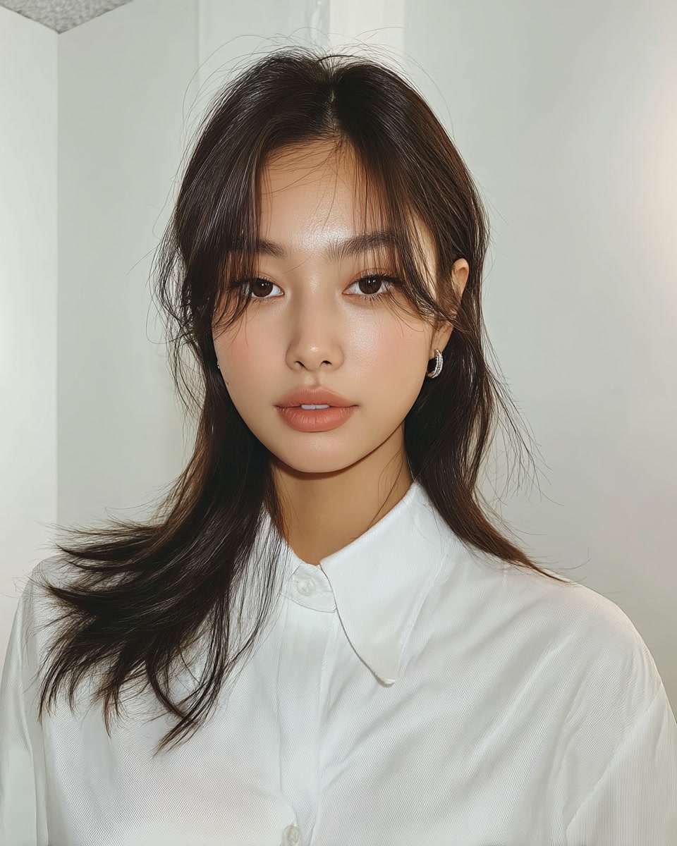 8 Elegant Soft Wave Styles 2026 | Seoul Hair Salon 4 elegant soft wave Seoul 2026 - Style 2 at Korea Hair Salon Seoul