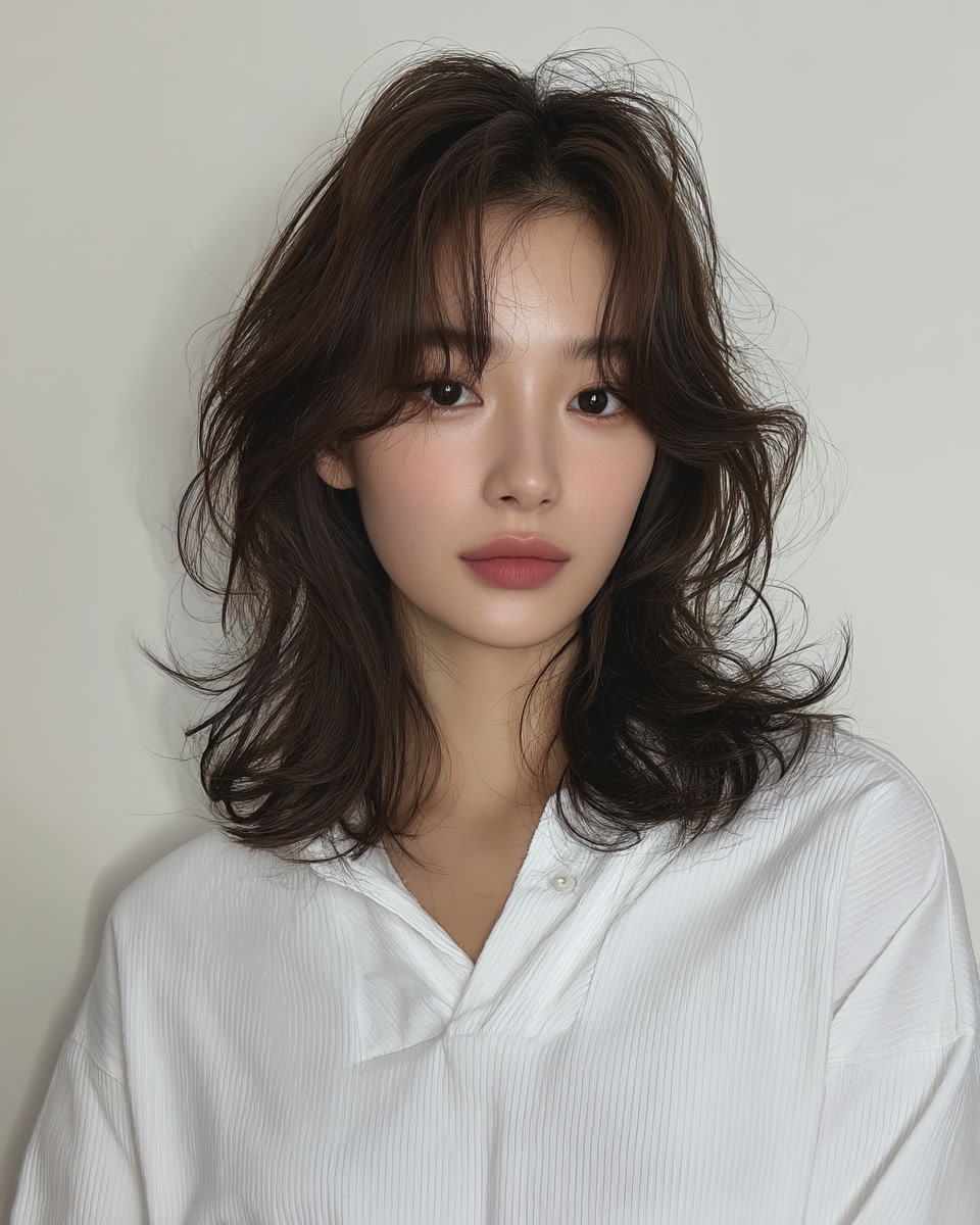 8 Elegant Soft Wave Styles 2026 | Seoul Hair Salon 4 elegant soft wave Seoul - Style 2 at Korea Hair Salon Seoul