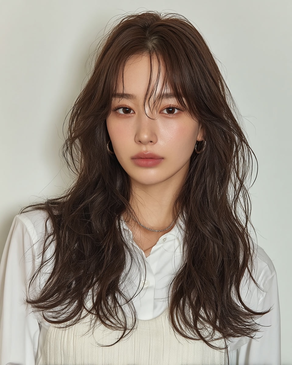 8 Elegant Soft Wave Styles 2026 | Seoul Hair Salon 5 elegant soft wave Seoul - Style 3 at Korea Hair Salon Seoul