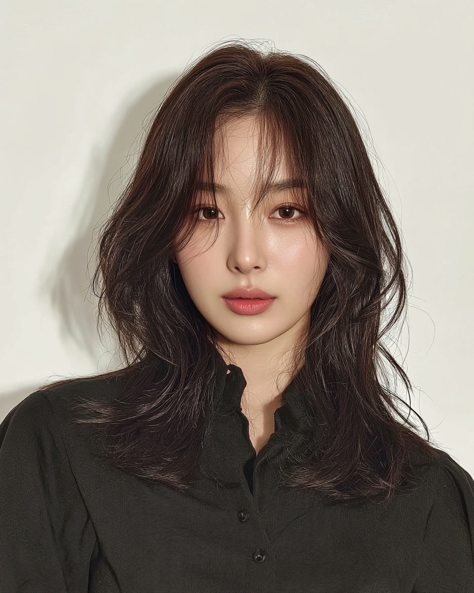 8 Elegant Soft Wave Styles 2026 | Seoul Hair Salon 7 elegant soft wave Seoul - Style 4 at Korea Hair Salon Seoul