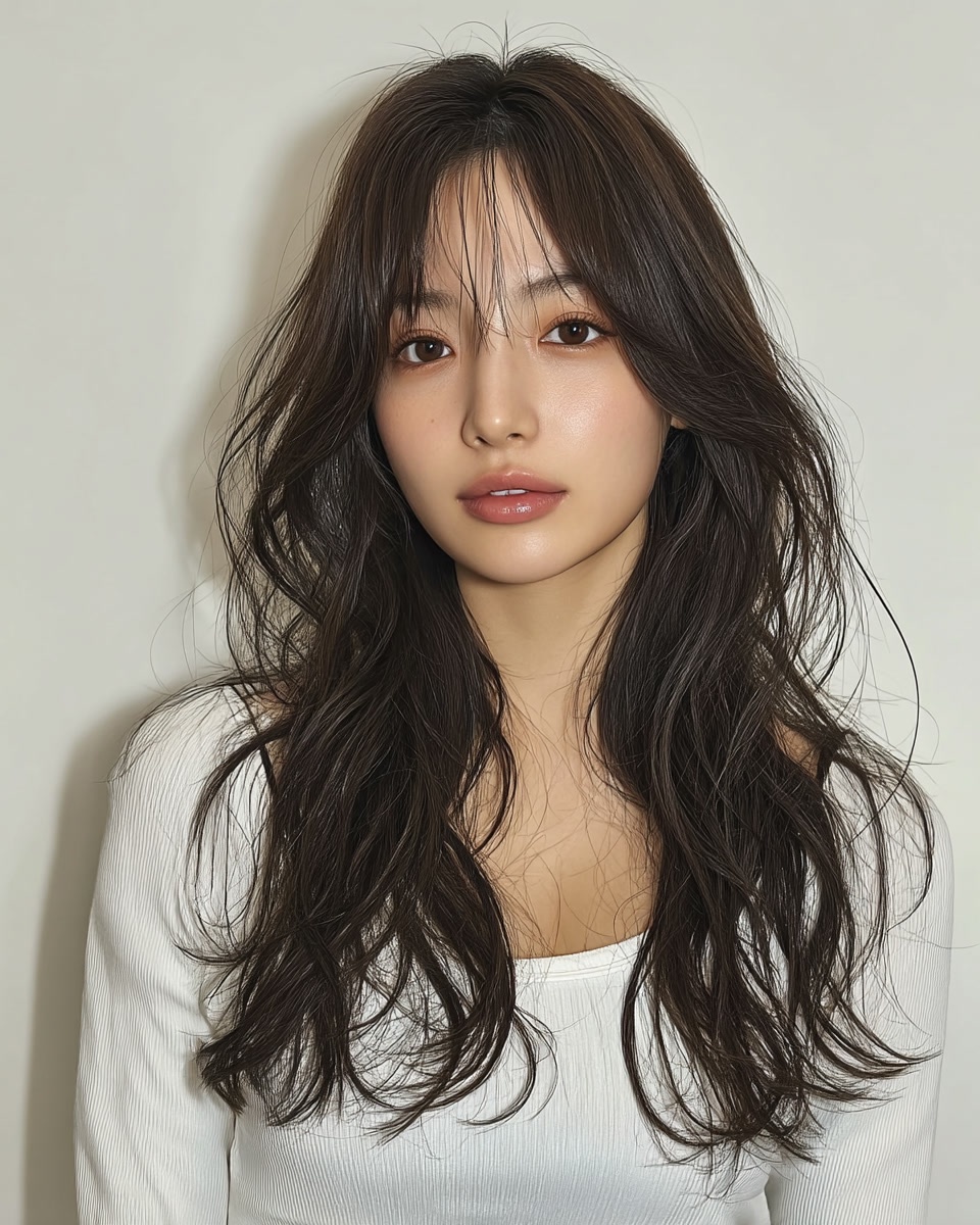 8 Elegant Soft Wave Styles 2026 | Seoul Hair Salon 7 elegant soft wave Seoul - Style 4 at Korea Hair Salon Seoul