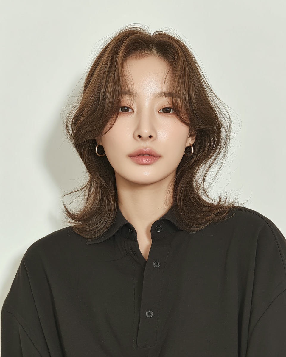 8 Elegant Soft Wave Styles 2026 | Seoul Hair Salon 8 elegant soft wave Seoul - Style 5 at Korea Hair Salon Seoul