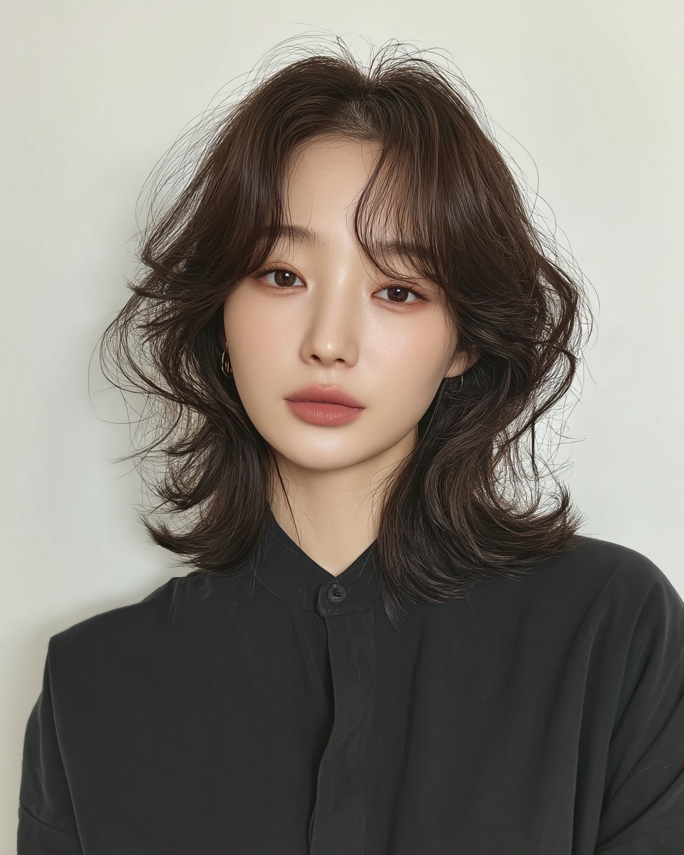 8 Elegant Soft Wave Styles 2026 | Seoul Hair Salon 8 elegant soft wave Seoul 2026 - Style 5 at Korea Hair Salon Seoul