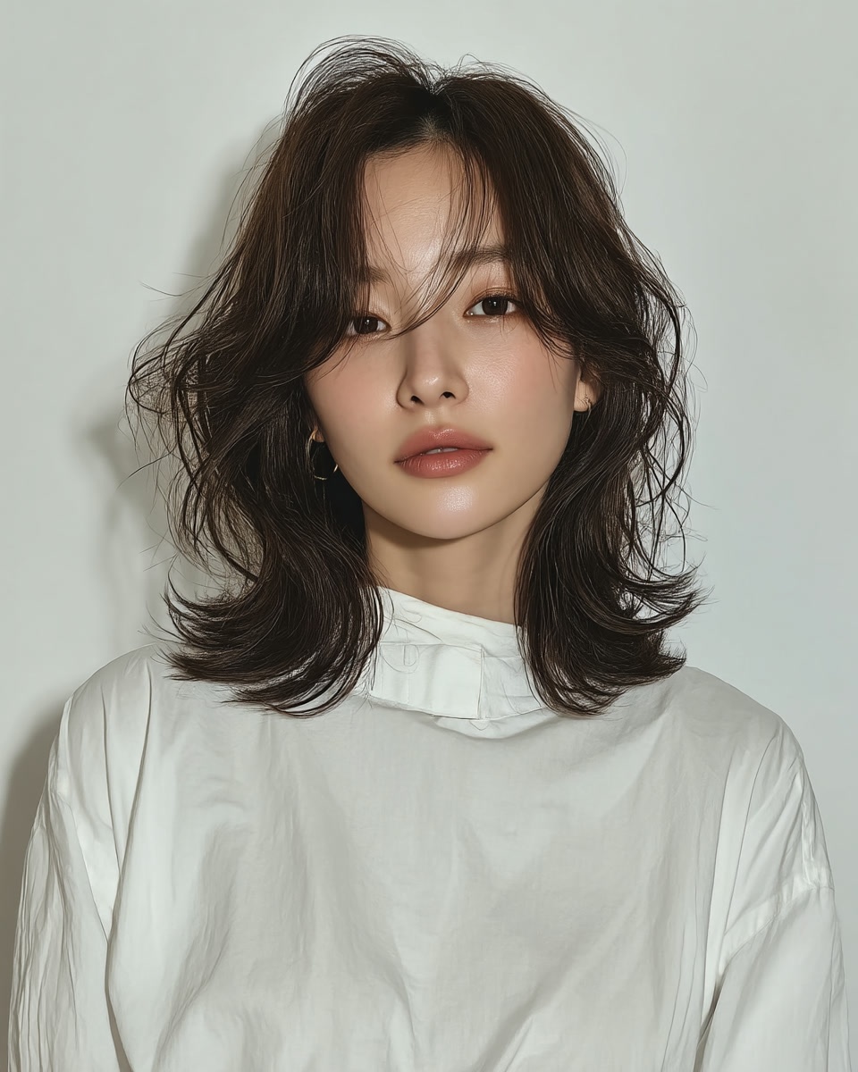 8 Elegant Soft Wave Styles 2026 | Seoul Hair Salon 8 elegant soft wave Seoul - Style 5 at Korea Hair Salon Seoul