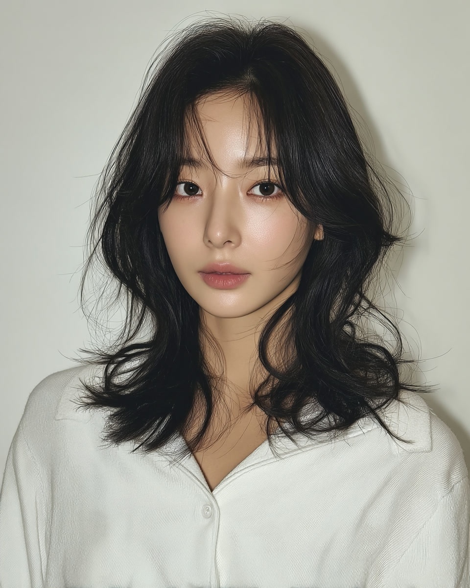 8 Elegant Soft Wave Styles 2026 | Seoul Hair Salon 9 elegant soft wave Seoul - Style 6 at Korea Hair Salon Seoul