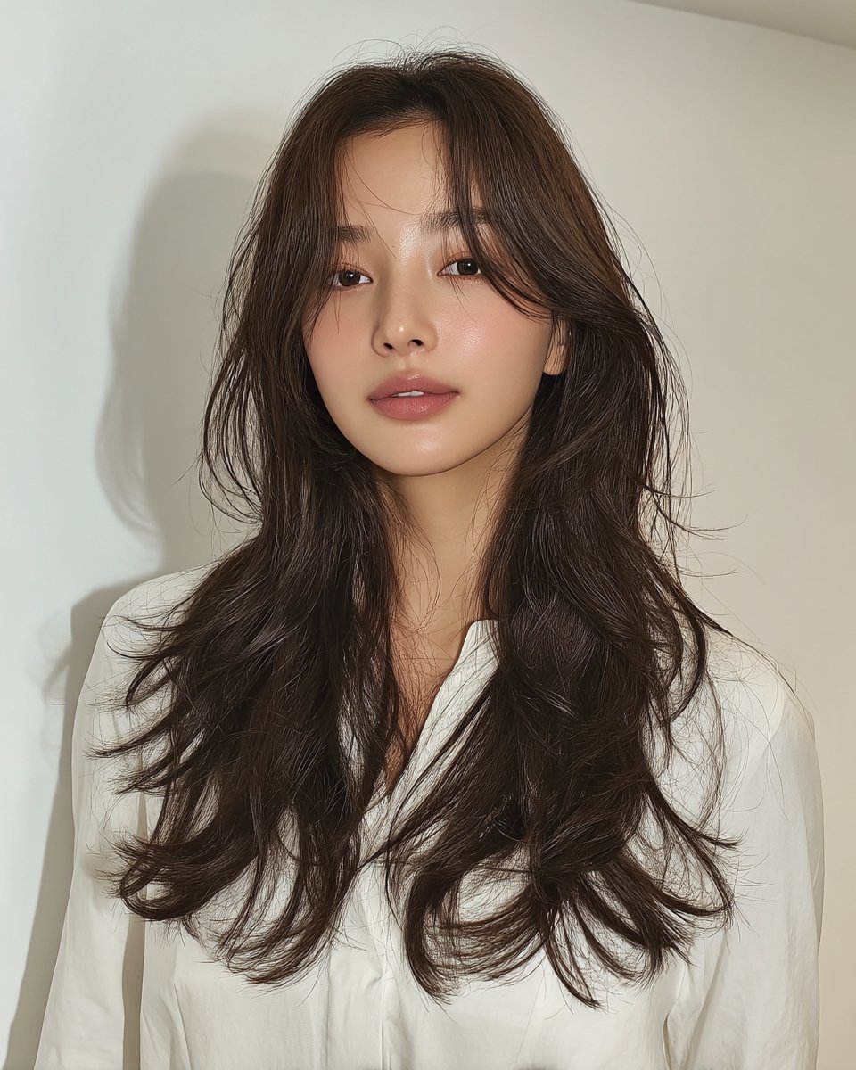 8 Elegant Soft Wave Styles 2026 | Seoul Hair Salon 10 elegant soft wave Seoul - Style 7 at Korea Hair Salon Seoul