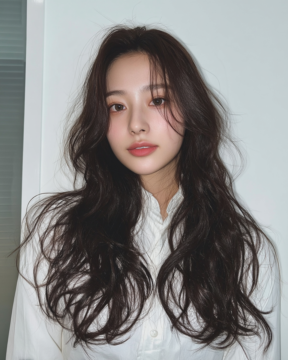 8 Elegant Soft Wave Styles in Seoul | Seoul Hair Salon 4 elegant soft wave Seoul - Style 2 at Korea Hair Salon Seoul