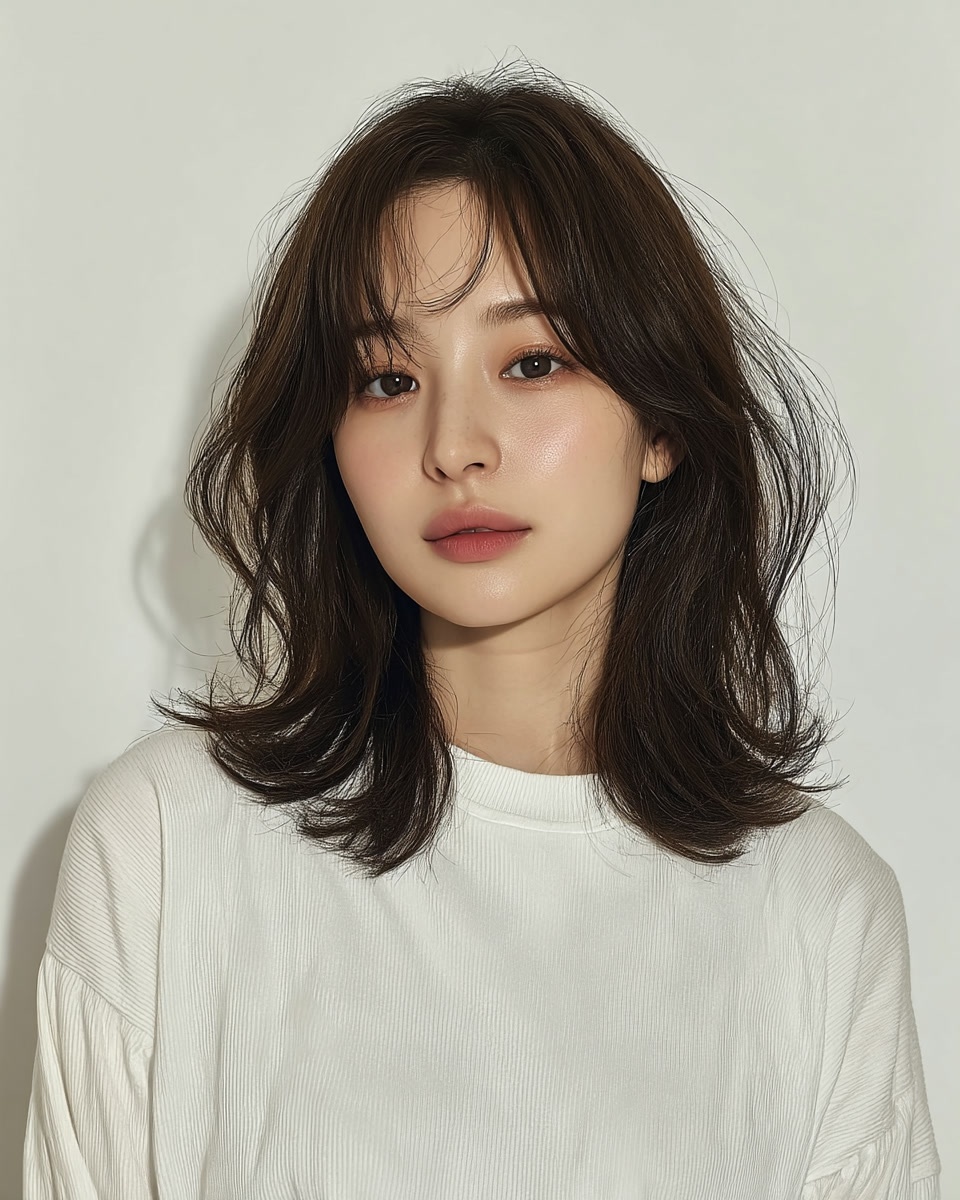 8 Elegant Soft Wave Styles in Seoul | Seoul Hair Salon 9 elegant soft wave Seoul - Style 6 at Korea Hair Salon Seoul