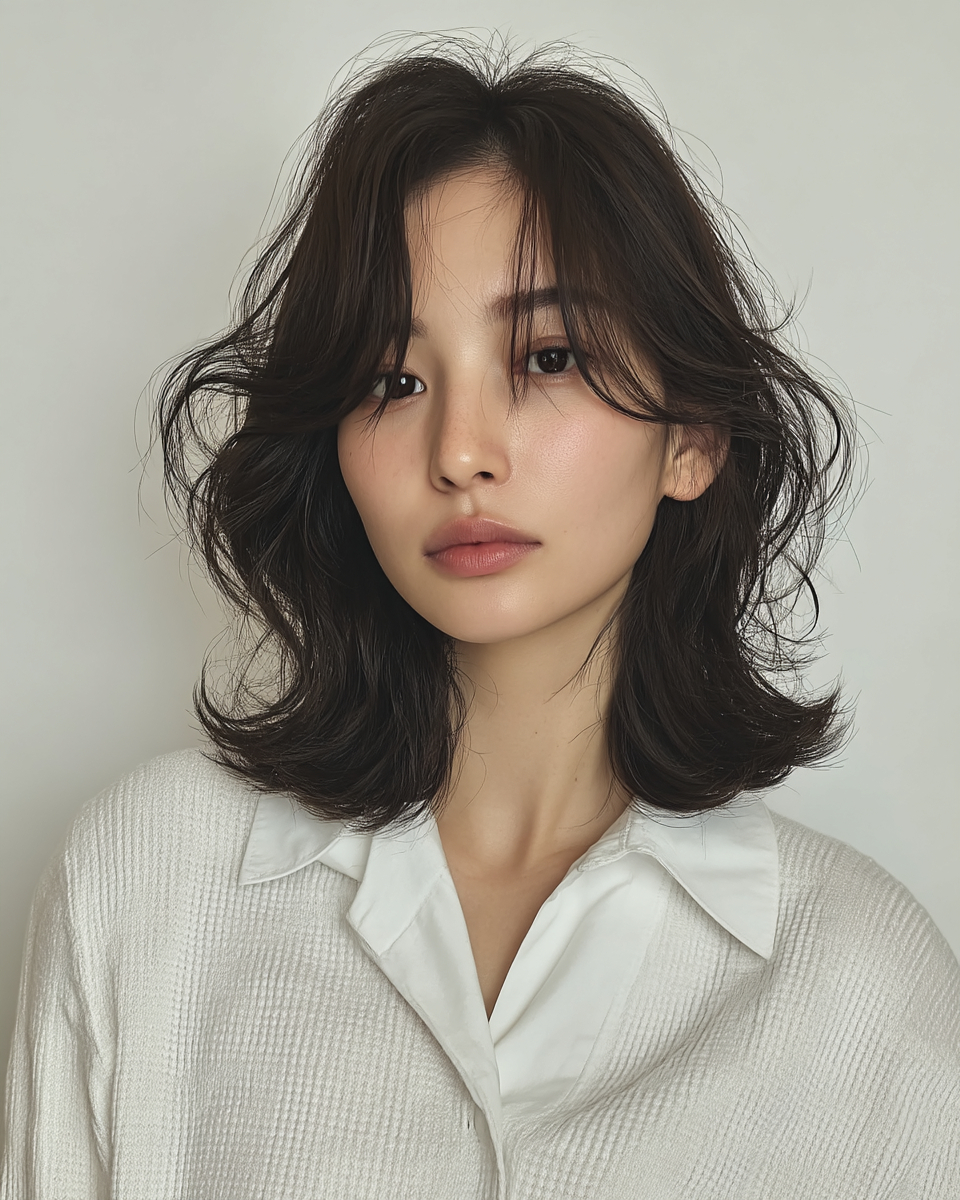 8 Elegant Soft Wave Styles in Seoul | Seoul Hair Salon 9 elegant soft wave Seoul - Style 6 at Korea Hair Salon Seoul