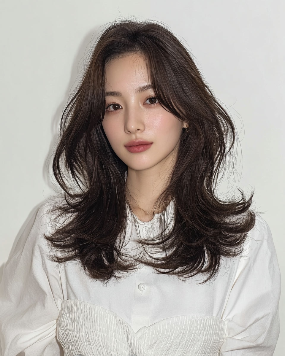 8 Elegant Soft Wave Styles | Seoul Hair Salon 3 elegant soft wave Seoul - Style 1 at Korea Hair Salon Seoul