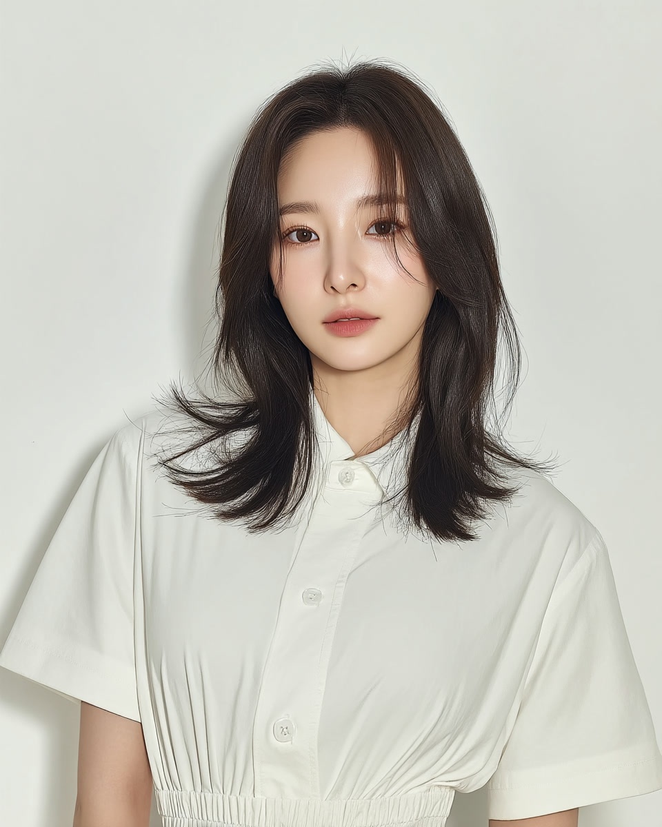 8 Elegant Soft Wave Styles | Seoul Hair Salon 4 elegant soft wave Seoul - Style 2 at Korea Hair Salon Seoul