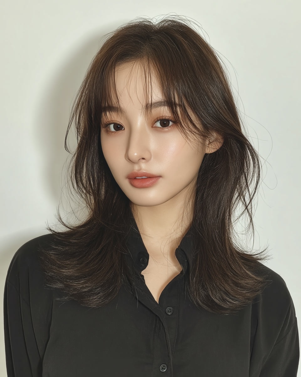 8 Elegant Soft Wave Styles | Seoul Hair Salon 11 elegant soft wave Seoul - Style 8 at Korea Hair Salon Seoul