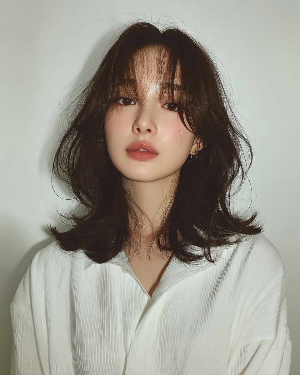 8 Elegant Soft Wave Styles Seoul | Seoul Hair Salon 3 elegant soft wave styles Seoul - Style 1 at Korea Hair Salon Seoul