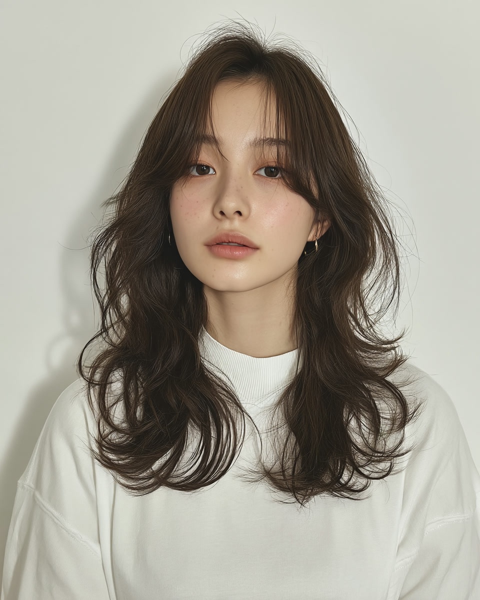 8 Elegant Soft Wave Styles Seoul | Seoul Hair Salon 5 elegant soft wave styles Seoul - Style 3 at Korea Hair Salon Seoul