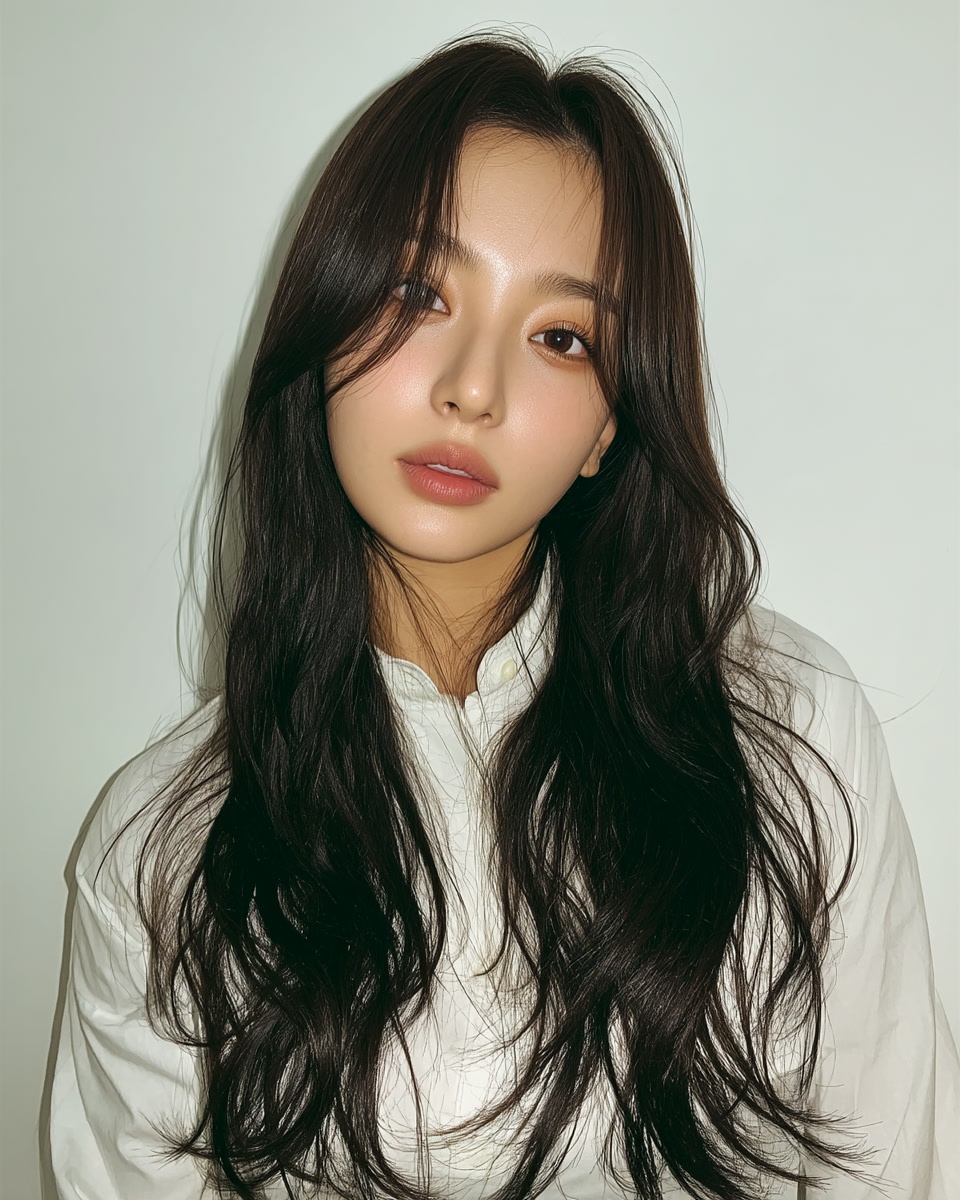 8 Elegant Wavy Hairstyles 2026 | Seoul Hair Salon 3 elegant wavy hairstyles 2026 - Style 1 at Korea Hair Salon Seoul