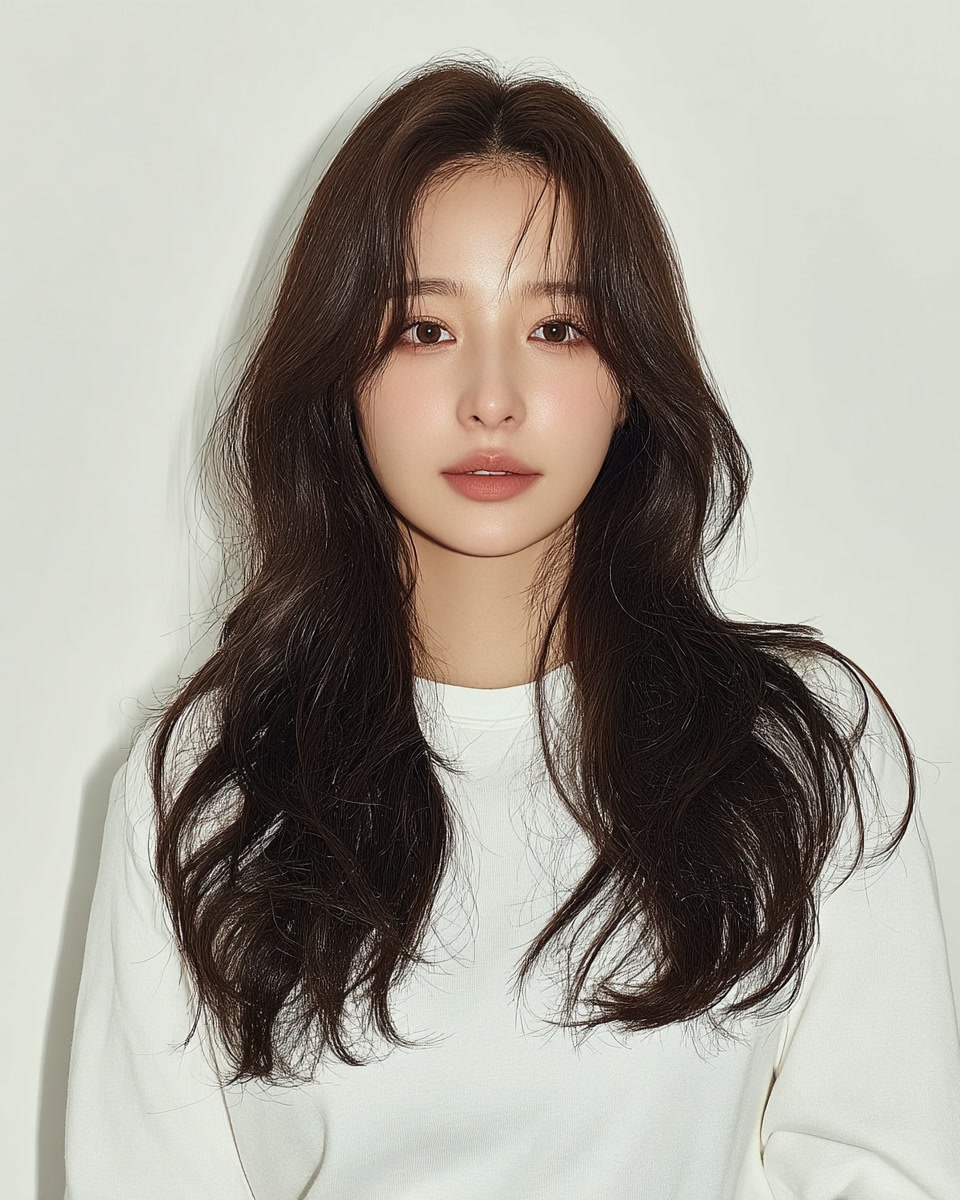 8 Elegant Wavy Hairstyles 2026 | Seoul Hair Salon 4 elegant wavy hairstyles 2026 - Style 2 at Korea Hair Salon Seoul