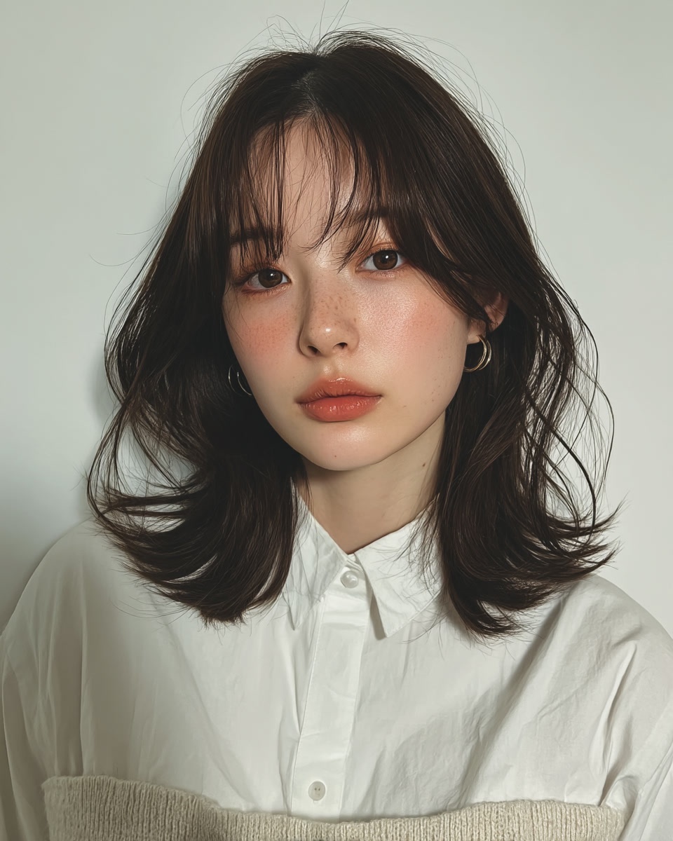 8 Elegant Wavy Hairstyles 2026 | Seoul Hair Salon 5 elegant wavy hairstyles Seoul - Style 3 at Korea Hair Salon Seoul