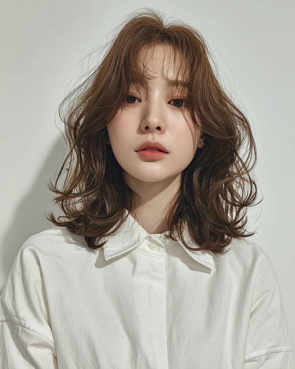 8 Elegant Wavy Hairstyles 2026 | Seoul Hair Salon 7 elegant wavy hairstyles 2026 - Style 4 at Korea Hair Salon Seoul