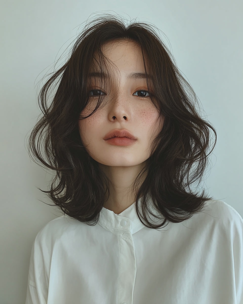 8 Elegant Wavy Hairstyles 2026 | Seoul Hair Salon 10 elegant wavy hairstyles 2026 - Style 7 at Korea Hair Salon Seoul