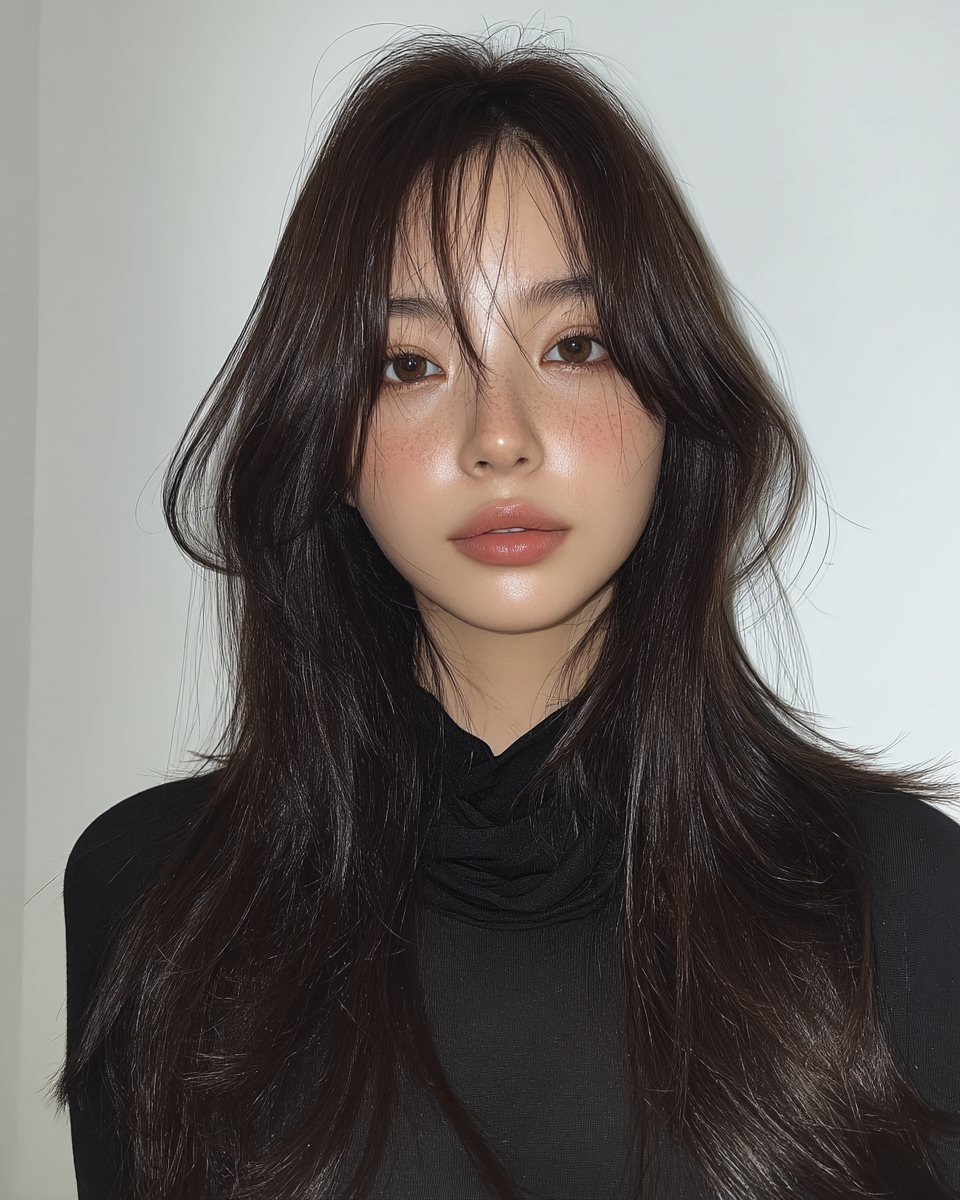 8 Elegant Wavy Hairstyles Seoul | Seoul Hair Salon 7 elegant wavy hairstyles Seoul - Style 4 at Korea Hair Salon Seoul