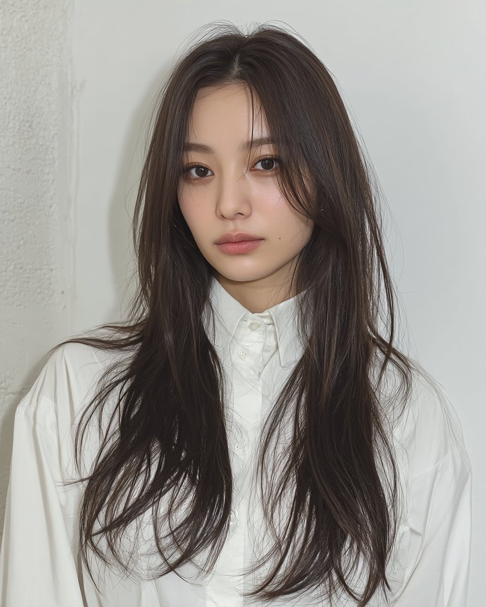 8 Hairstyles for Round Faces 2026 | Seoul Hair Salon 11 hairstyles for round faces 2026 - Style 8 at Korea Hair Salon Seoul