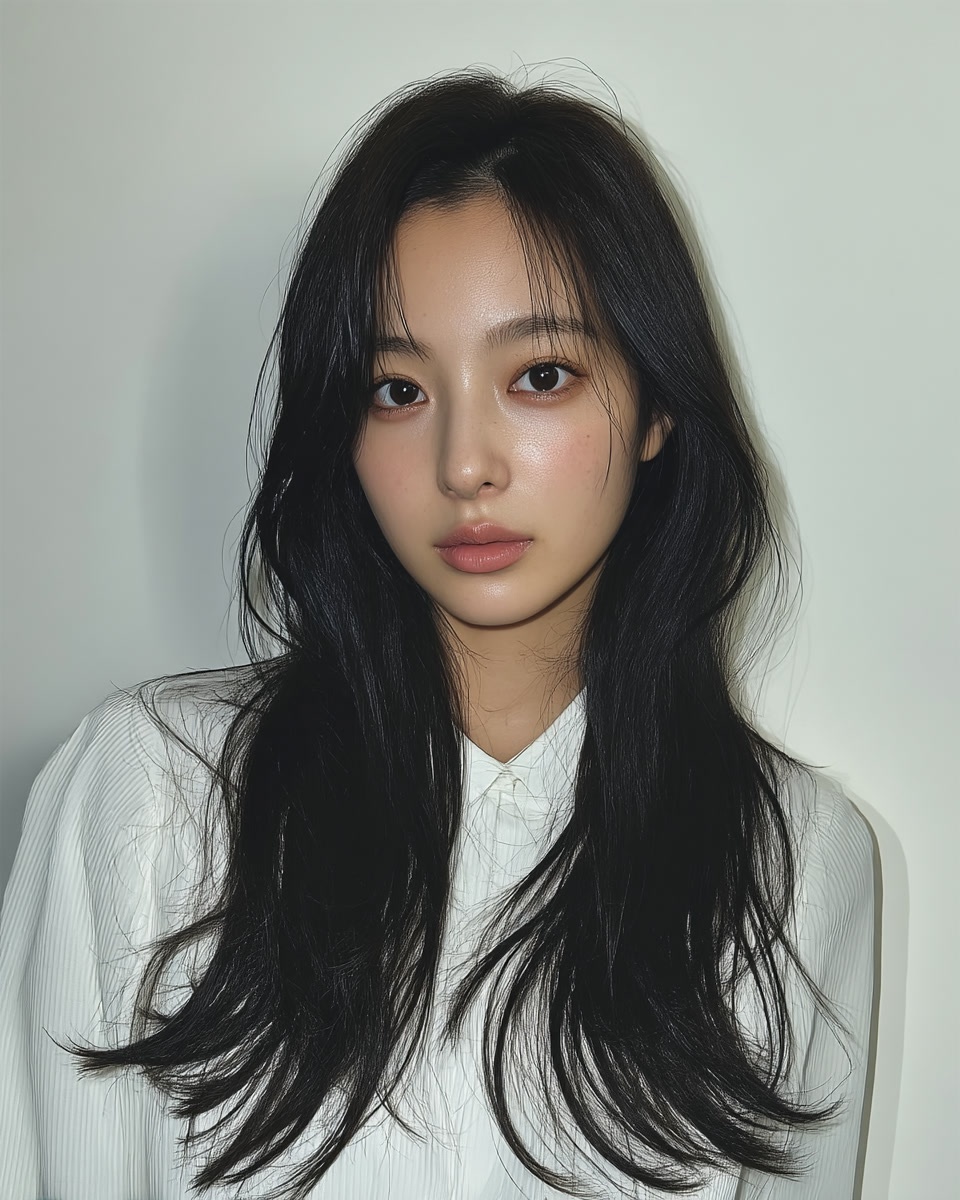 8 Layered Hair Styles Seoul 2026 | Seoul Hair Salon 5 layered hairstyles Seoul 2026 - Style 3 at Korea Hair Salon Seoul