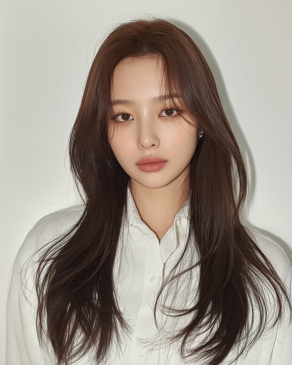 8 Layered Hair Styles Seoul 2026 | Seoul Hair Salon 9 layered hairstyles Seoul 2026 - Style 6 at Korea Hair Salon Seoul
