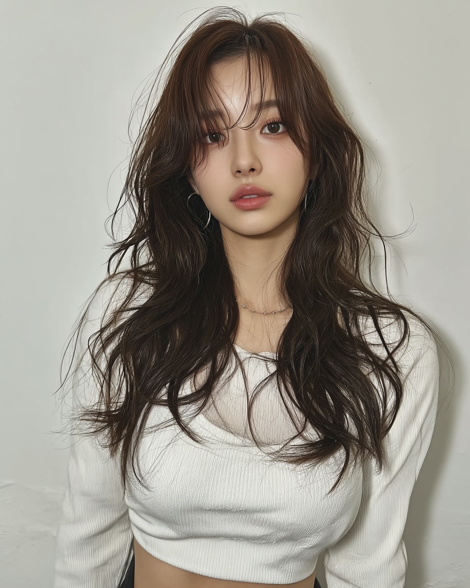 8 Layered Hair Styles Seoul 2026 | Seoul Hair Salon 10 layered hairstyles Seoul 2026 - Style 7 at Korea Hair Salon Seoul