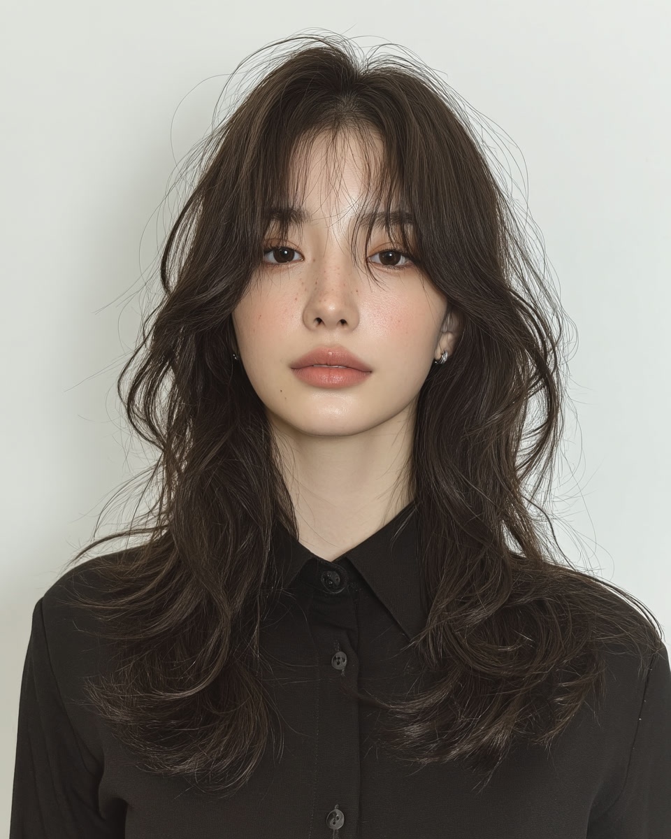 8 Layered Haircuts for 2026 | Seoul Hair Salon 11 layered haircuts 2026 Seoul - Style 8 at Korea Hair Salon Seoul