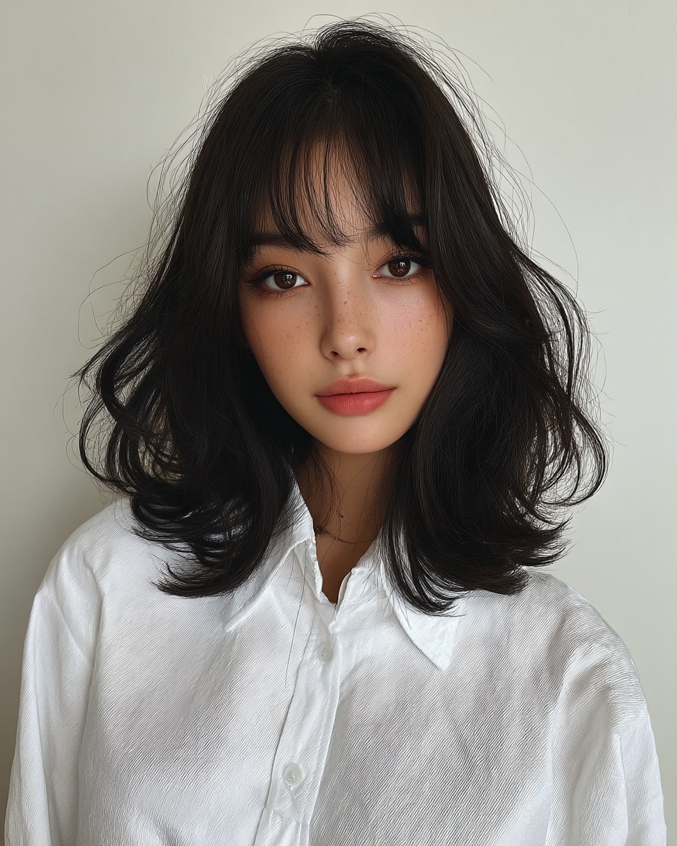 8 Layered Haircuts in Seoul | Seoul Hair Salon 4 layered haircuts Seoul - Style 2 at Korea Hair Salon Seoul