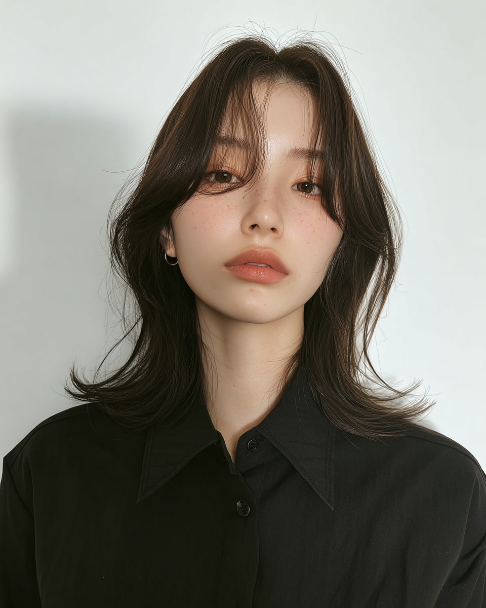 8 Layered Haircuts in Seoul | Seoul Hair Salon 8 layered haircuts Seoul - Style 5 at Korea Hair Salon Seoul