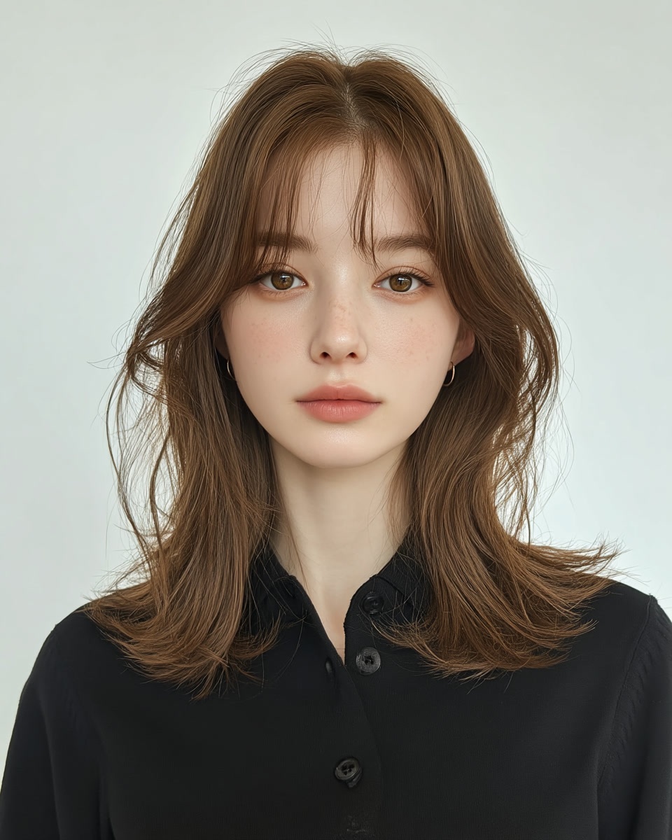 8 Layered Haircuts in Seoul | Seoul Hair Salon 11 layered haircuts Seoul - Style 8 at Korea Hair Salon Seoul