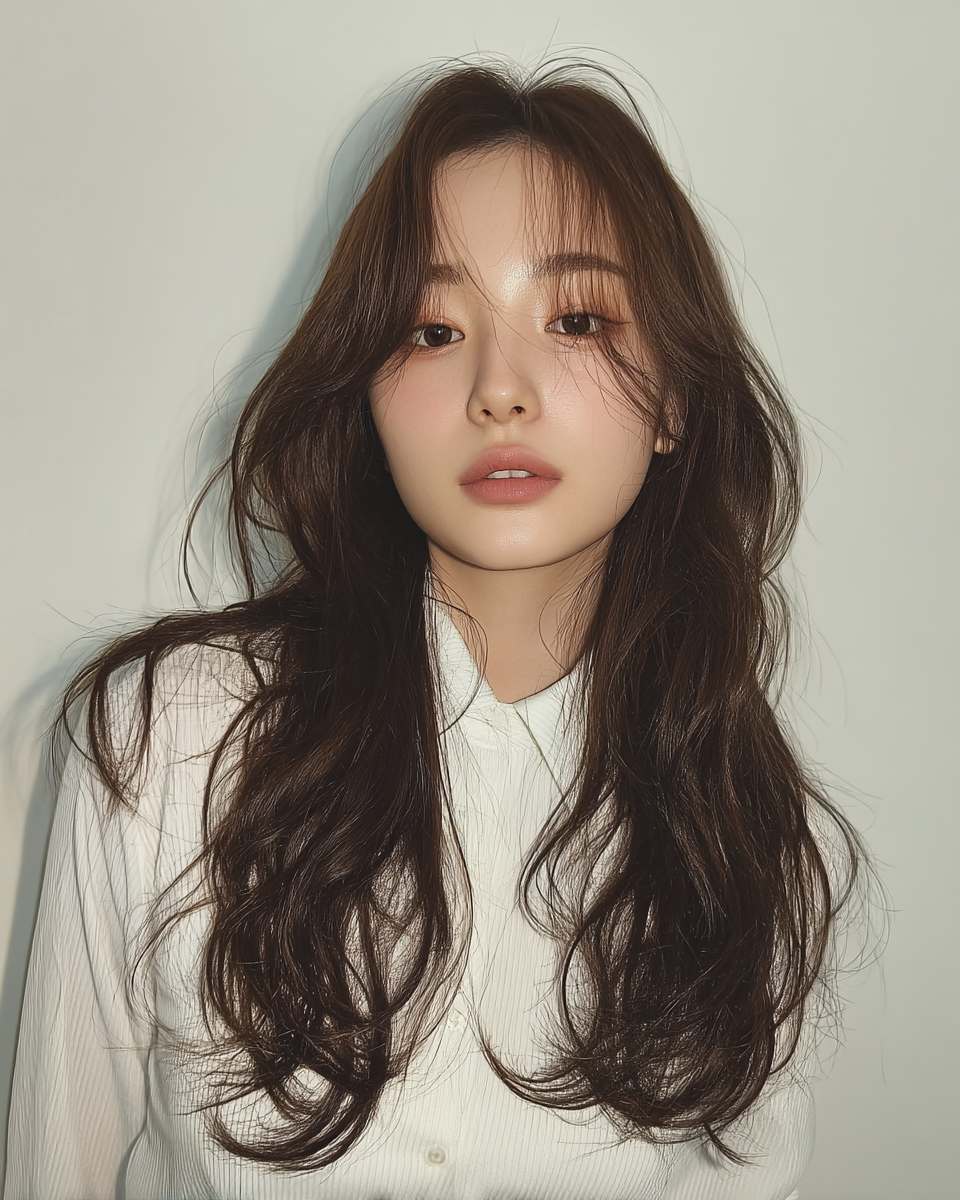 8 Layered Haircuts Seoul 2026 | Seoul Hair Salon 7 layered haircuts Seoul 2026 - Style 4 at Korea Hair Salon Seoul