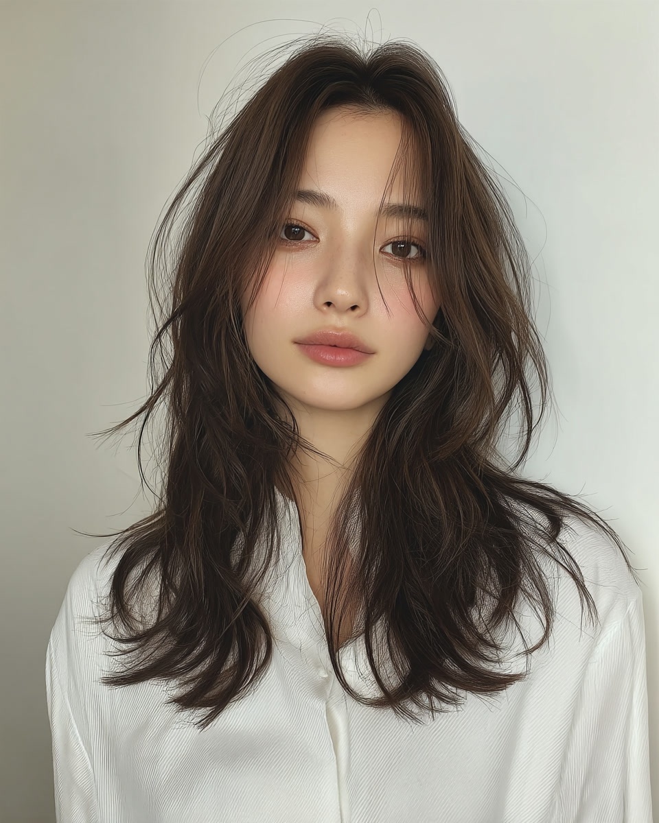 8 Layered Wave Styles 2026 | Seoul Hair Salon 5 layered wave styles 2026 - Style 3 at Korea Hair Salon Seoul