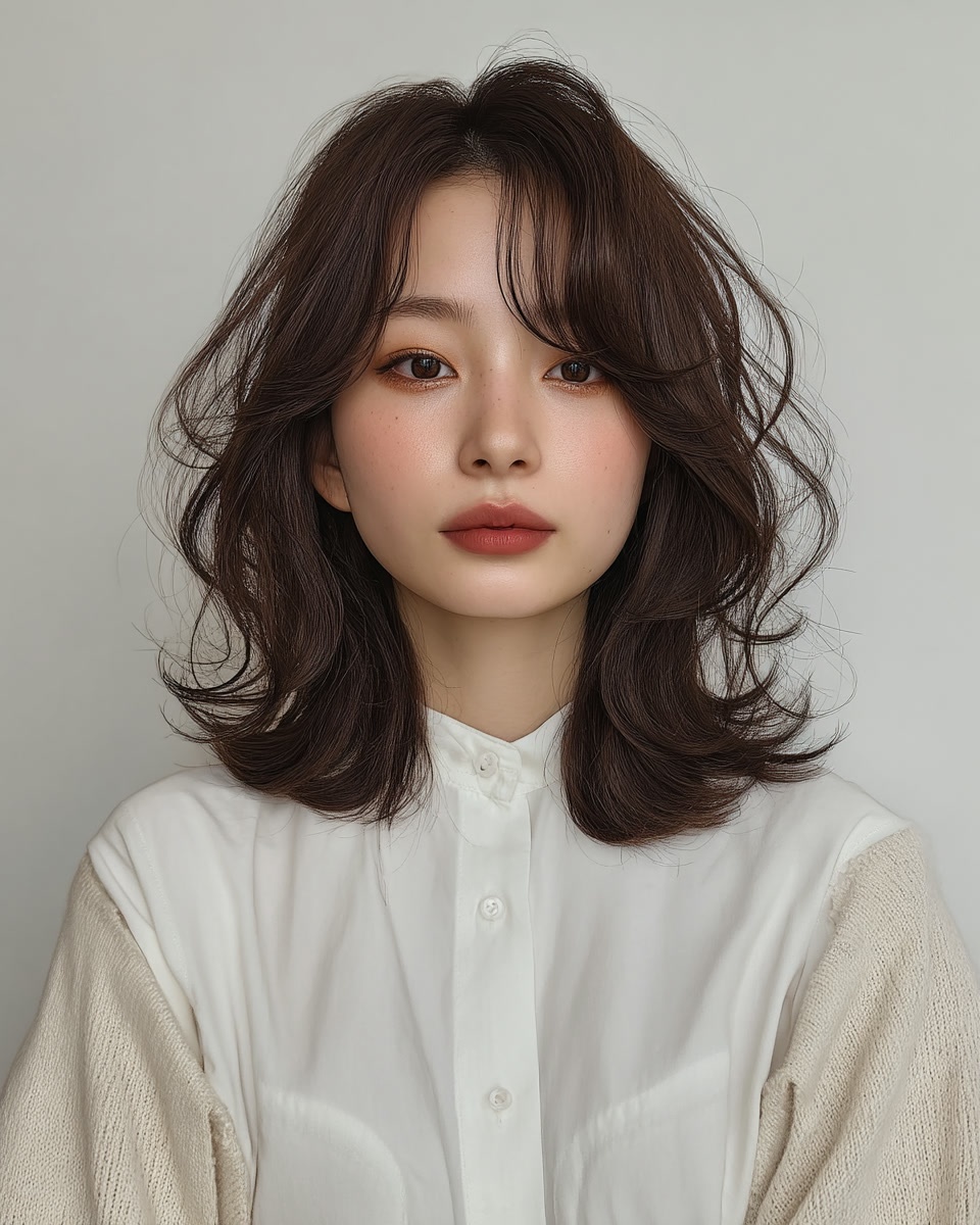 8 Layered Wave Styles 2026 | Seoul Hair Salon 8 layered wave styles 2026 - Style 5 at Korea Hair Salon Seoul