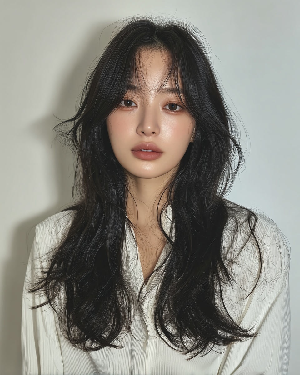 8 Layered Wave Styles 2026 | Seoul Hair Salon 11 layered wave styles 2026 - Style 8 at Korea Hair Salon Seoul